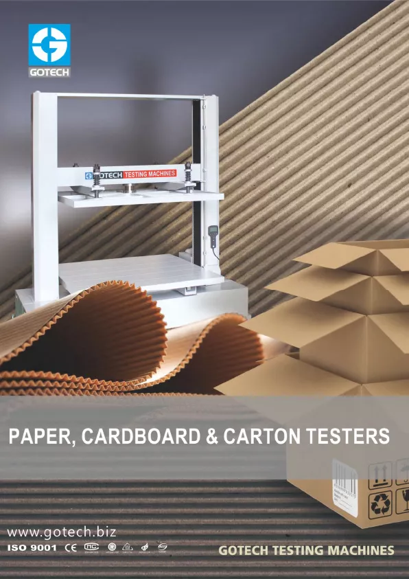 Paper, Cardboard & Carton Testers