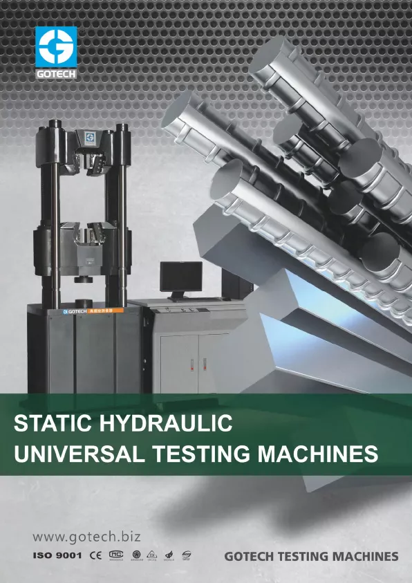 Static Hydraulic Universal Testing Machines